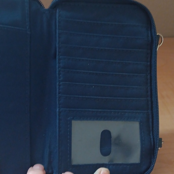 5/$10 Striped Crossbody Wallet - Picture 4 of 5